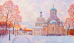 Андрей Рублев, Спасо Андроников монастырь, Улица Сергия Радонежского