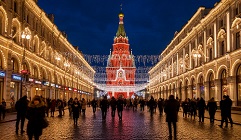Новогодняя Москва