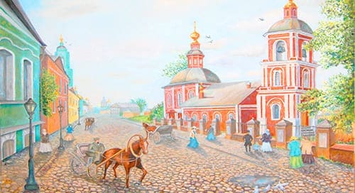 Алексеевская слобода, Алексеевская слобода Москва, Чертов переулок