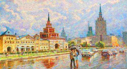 Комсомольская площадь Москва