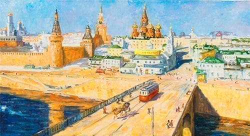 Москворецкий мост, Большой Москворецкий мост, Москворецкая улица