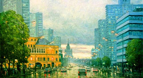Калининский проспект, Дом-книжка на Арбате, Храм Симеона Столпника