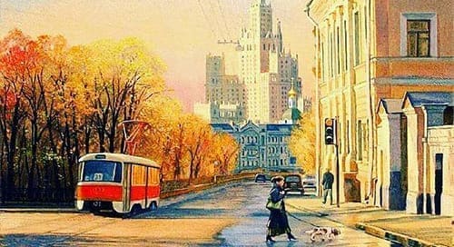 Бульварное кольцо Москвы, Москва Покровский бульвар, Яузский бульвар