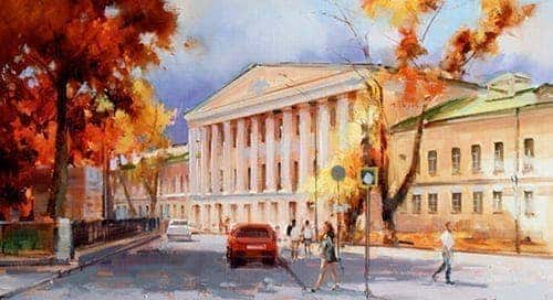Страстной бульвар Москва