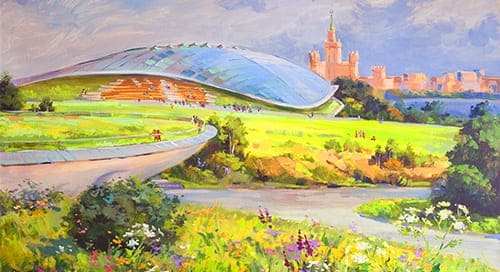 Парк Зарядье экскурсии, Парк Зарядье Россия